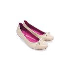 Seraphine Nude Ballet Pumps with Pink Insoles