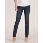 Dark Wash Slim Leg Maternity Jeans