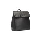 Storksak St James Leather Convertible Backpack Black