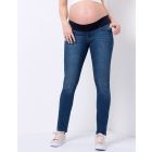 Under Bump Dark Wash Skinny Maternity Jeans