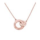 Personalised Intertwined Necklace – Rose Gold