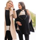 Knitted Maternity and Nursing Cape