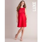 Scarlet Lace Maternity & Nursing Dress
