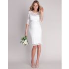 Ivory Lace Maternity Cocktail Dress