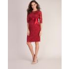 Red Lace Maternity Dress