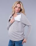 Seraphine Jacquelyn Roll Neck Nursing Sweater – Baby & Me Maternity