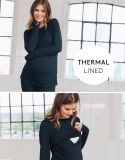 Thermal shop nursing top