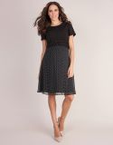 Ponte Maternity & Nursing Dress