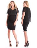 Black Maternity & Nursing Dress Multiway Kit